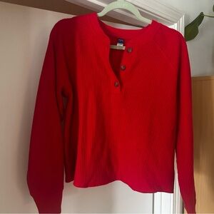 Old Navy Waffle Henley